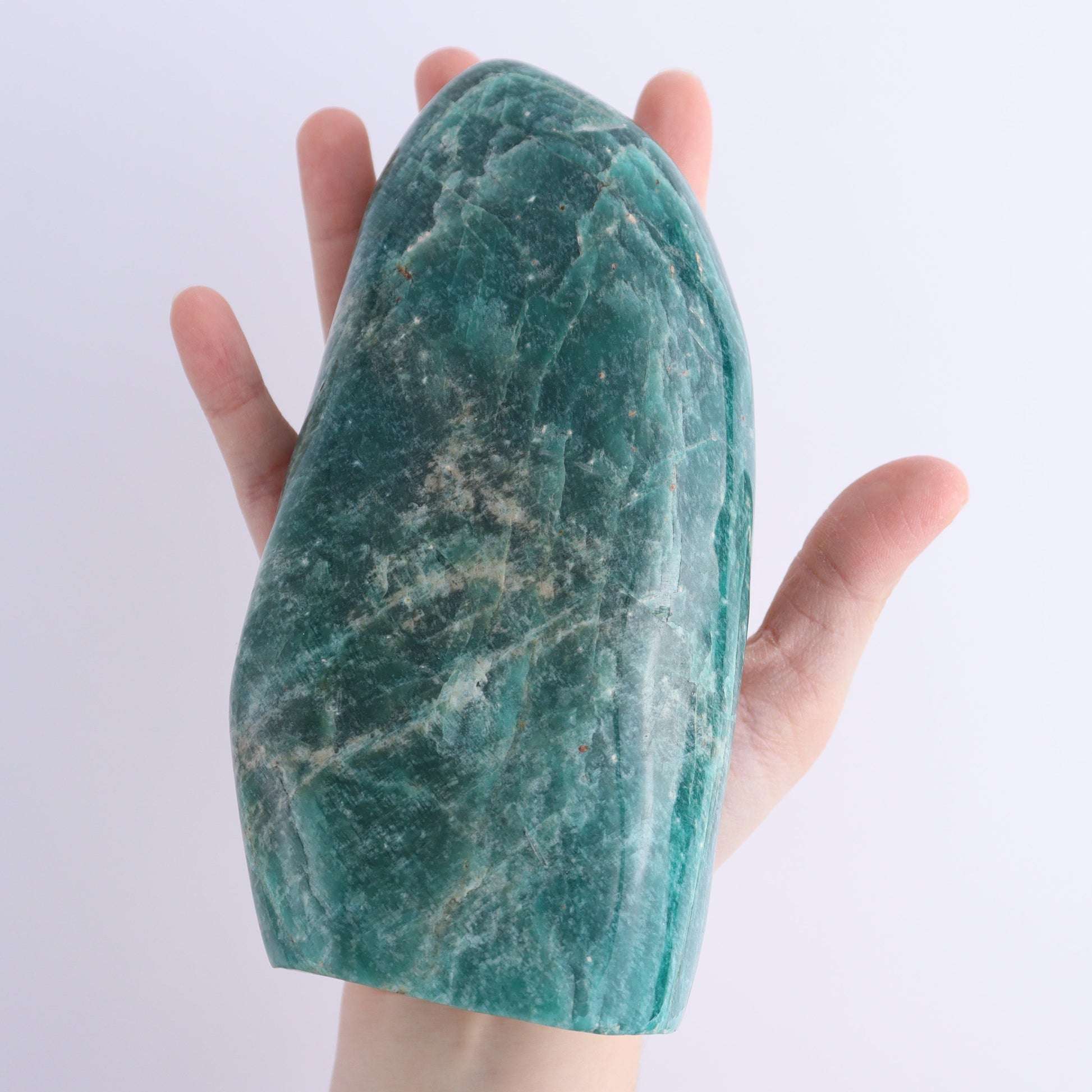 Amazonite Freeforms Set of 3 - Expert Wholesale and Supplier of Wholesale Crystals & Bulk Gemstones, ["Amazonite","Freeform","Freeforms","Madagascar"]