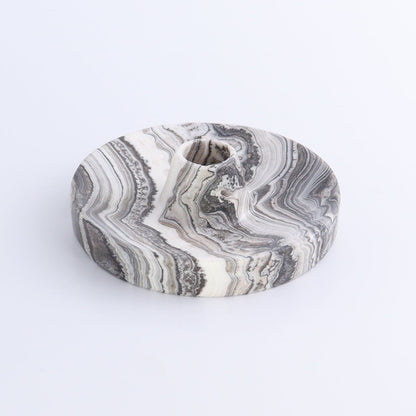 One Palo Santo/Incense/Candle Holder Mexican Onyx/Calcite White Zebra - Expert Wholesale and Supplier of Wholesale Crystals & Bulk Gemstones, ["Calcite","Candle Holder","Catalog Onyx","Incense holders","Mexico","onyx","Palo Santo Holder"]