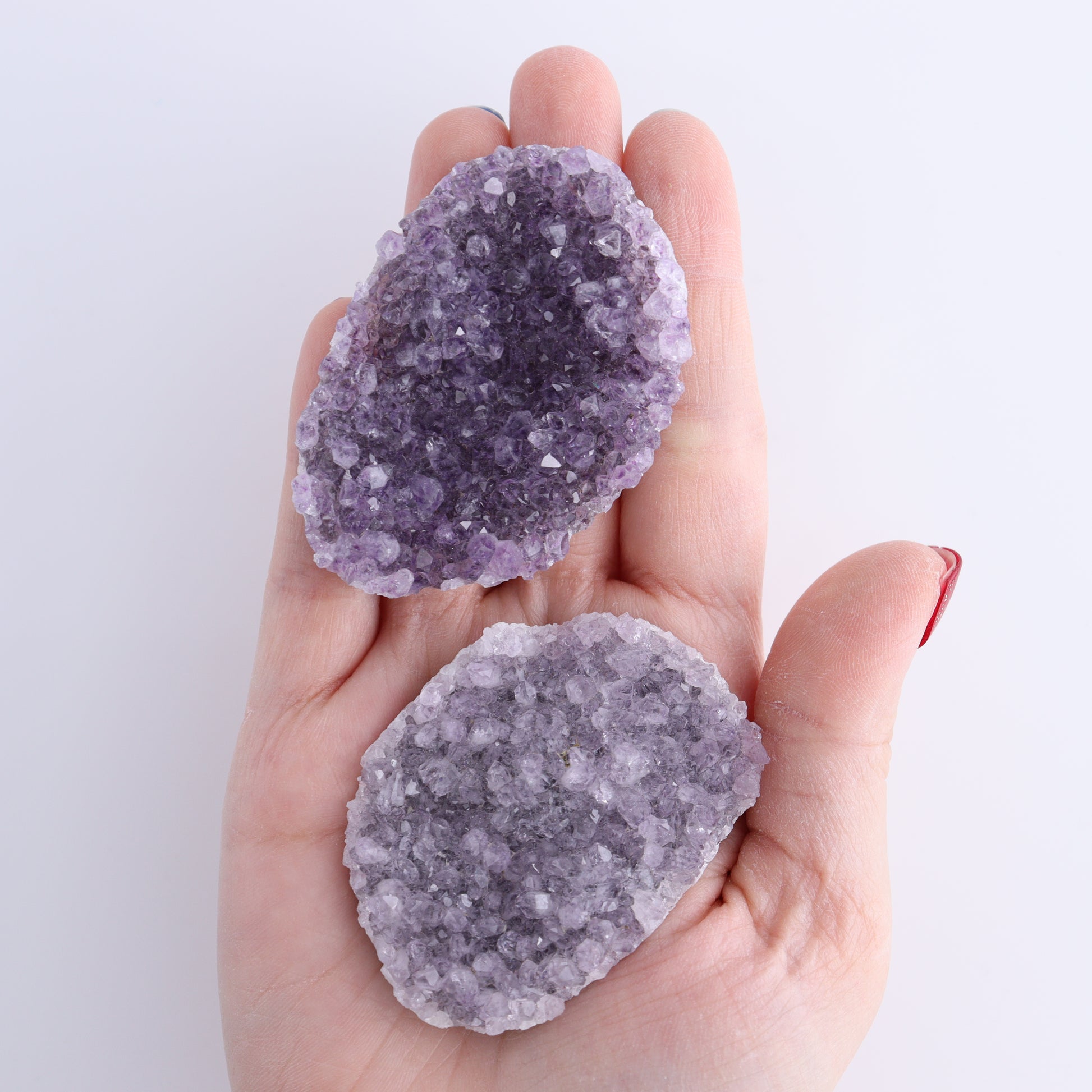 Uruguay Amethyst Cabs Set of 3 - Expert Wholesale and Supplier of Wholesale Crystals & Bulk Gemstones, ["Amethyst","Cabs","close_50","Uruguay"]