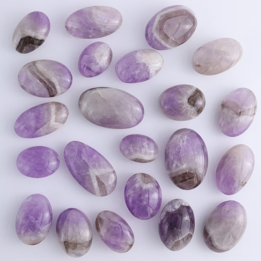 Amethyst Palm Stones 1 kg Set - Expert Wholesale and Supplier of Wholesale Crystals & Bulk Gemstones, ["Amethyst","Madagascar","Palm Stones"]