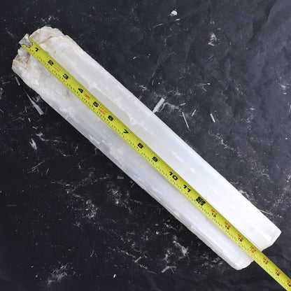 Selenite Logs Set of 2