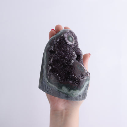 Uruguay Amethyst Set of 4 - Expert Wholesale and Supplier of Wholesale Crystals & Bulk Gemstones, ["Amethyst","Freeforms","Uruguay"]