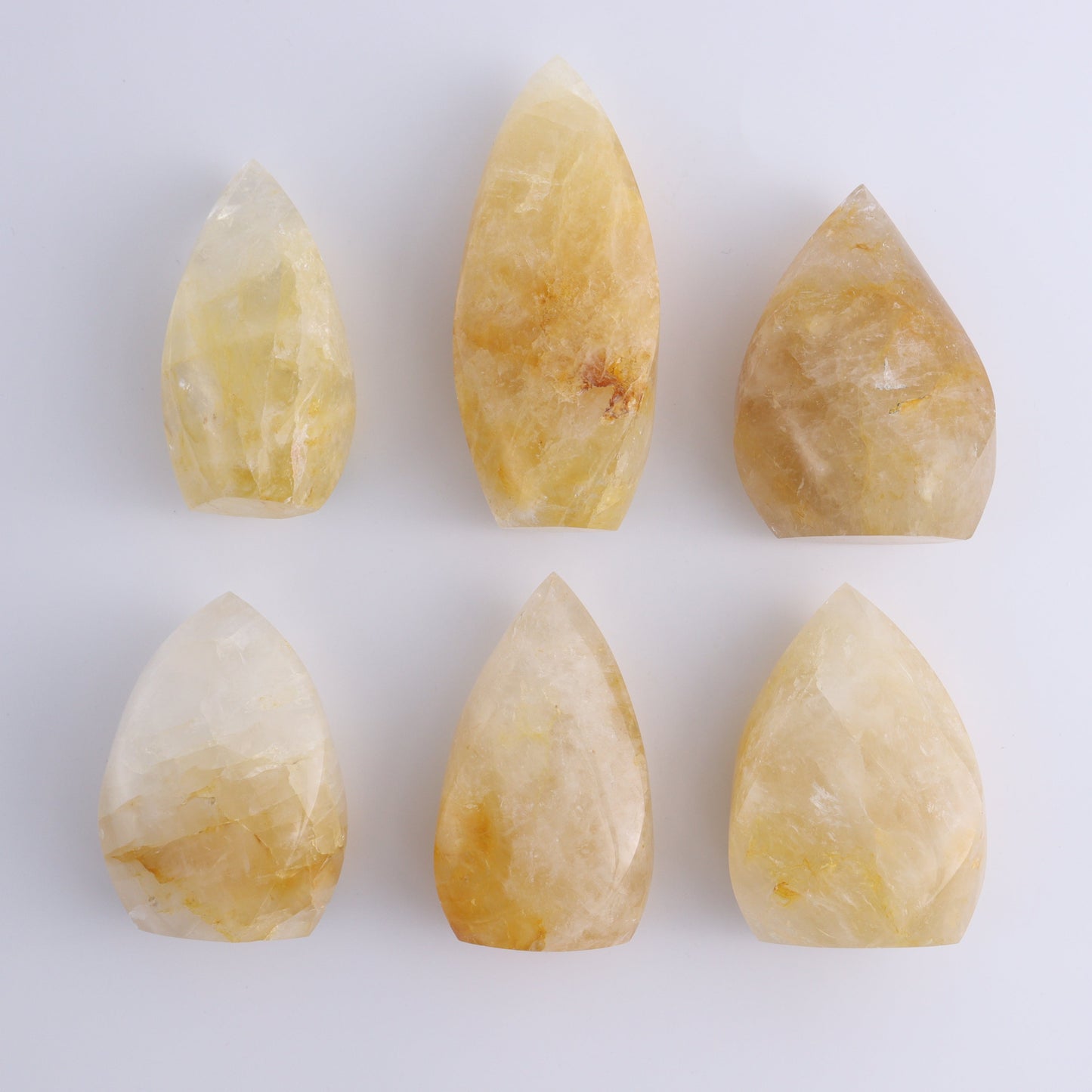 Golden Healer Flames Set of 6 - Expert Wholesale and Supplier of Wholesale Crystals & Bulk Gemstones, ["Brazil","flames","Golden Healer"]