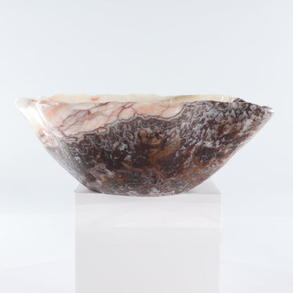 Mexican Onyx/Calcite Bowl 15"