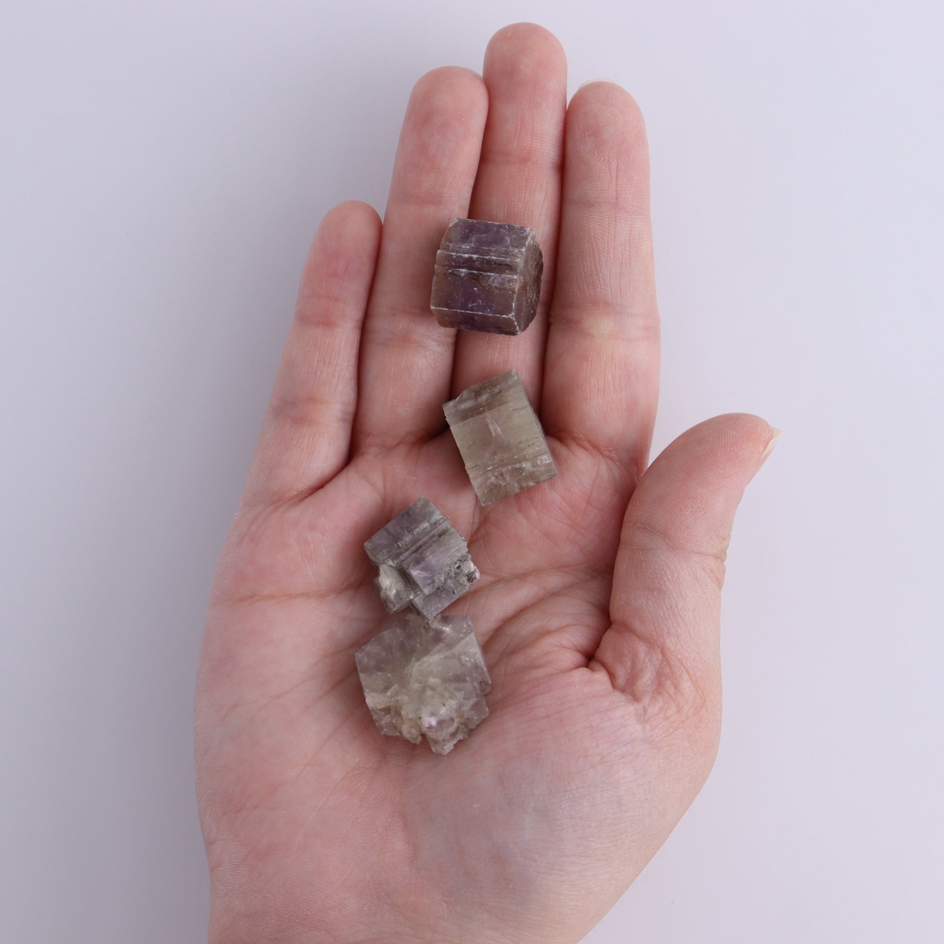 Purple Aragonite Set of 54 - Expert Wholesale and Supplier of Wholesale Crystals & Bulk Gemstones, ["aragonite","Purple Aragonite","Spain"]