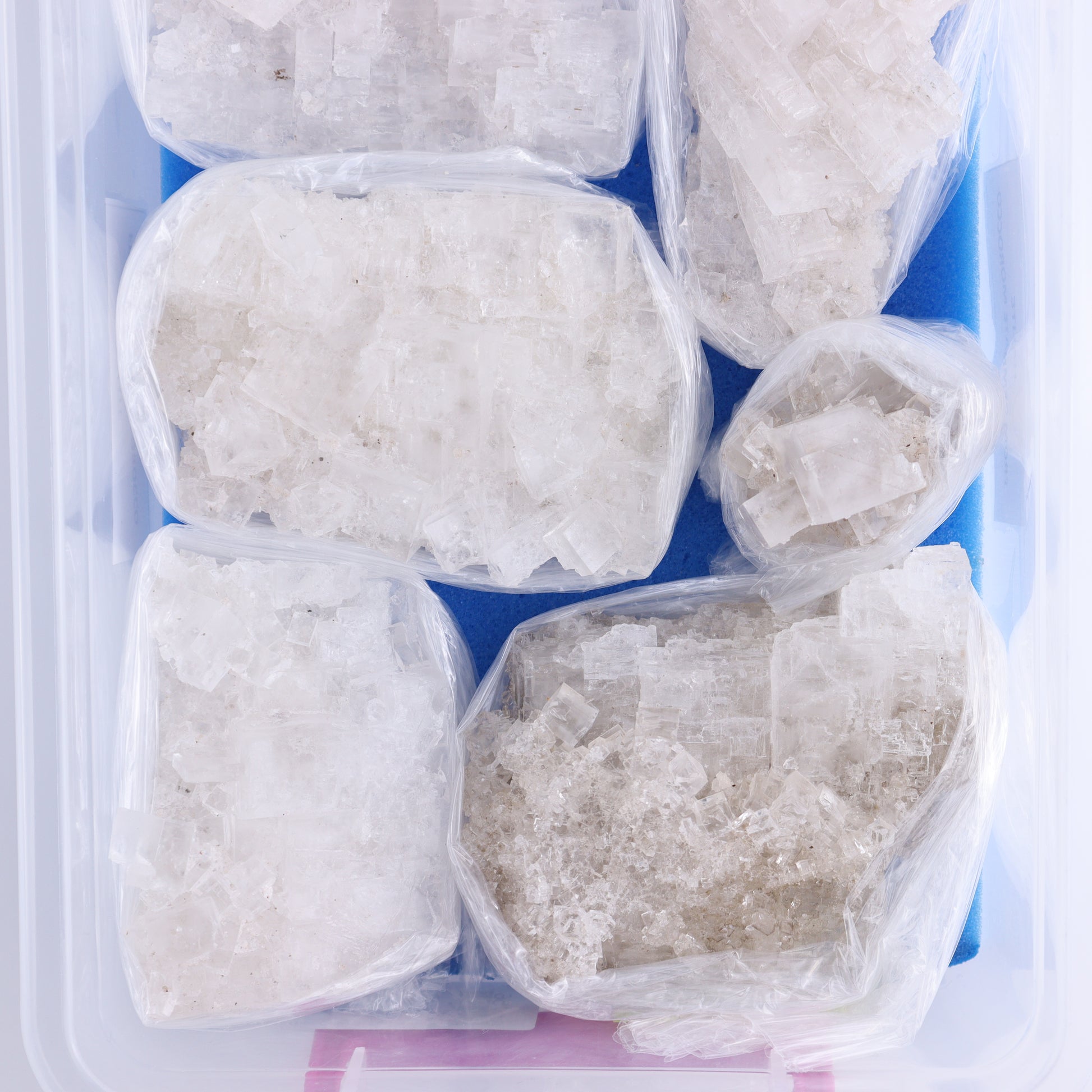 Halite Flat from Morocco - Expert Wholesale and Supplier of Wholesale Crystals & Bulk Gemstones, ["Clusters","Flats","Halite","Morocco"]