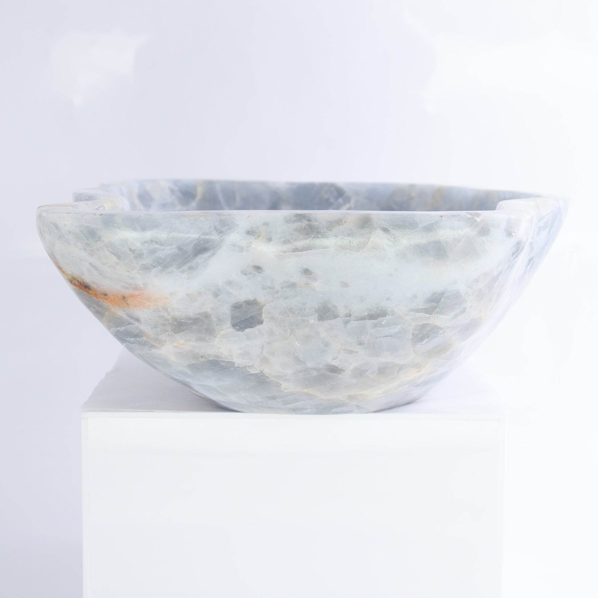 Blue Calcite Bowl - Expert Wholesale and Supplier of Wholesale Crystals & Bulk Gemstones, ["Blue Calcite","bowl","Bowls","Calcite","Mexico"]