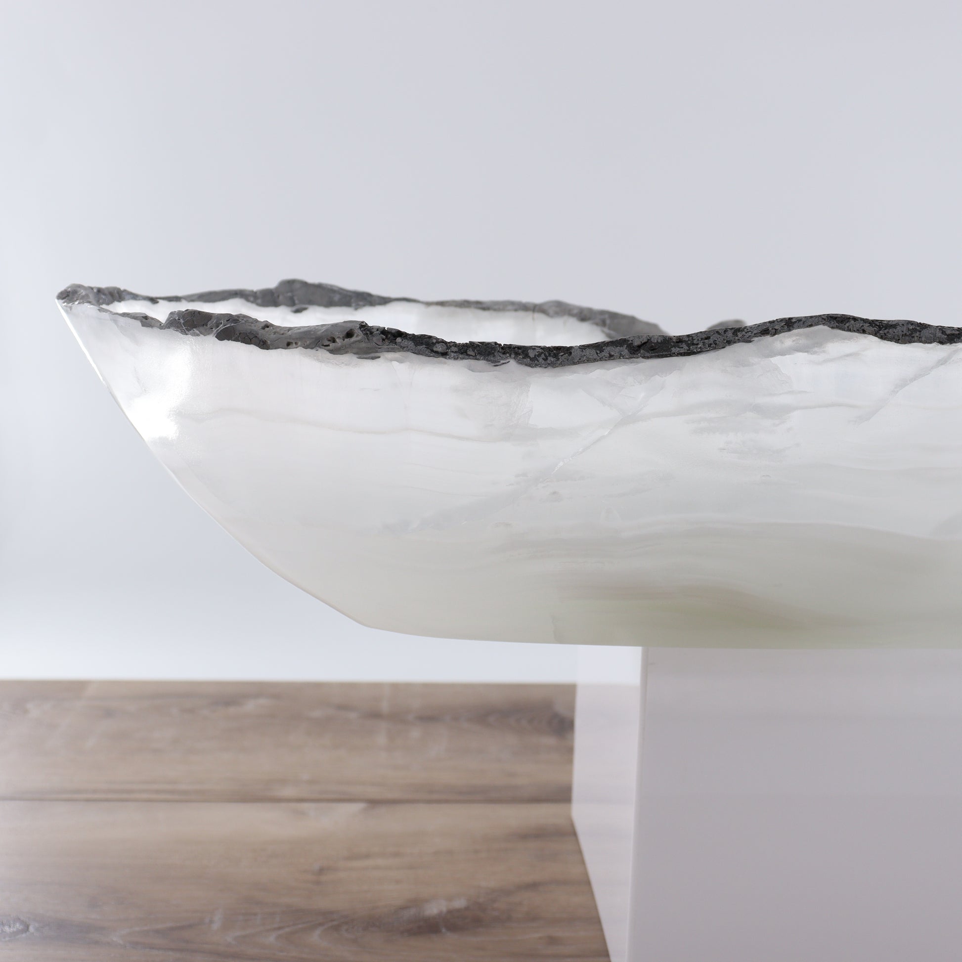 Mexican Onyx/Calcite Canoe Bowl - Expert Wholesale and Supplier of Wholesale Crystals & Bulk Gemstones, ["Bowls","Calcite","canoe","Mexico","onyx"]