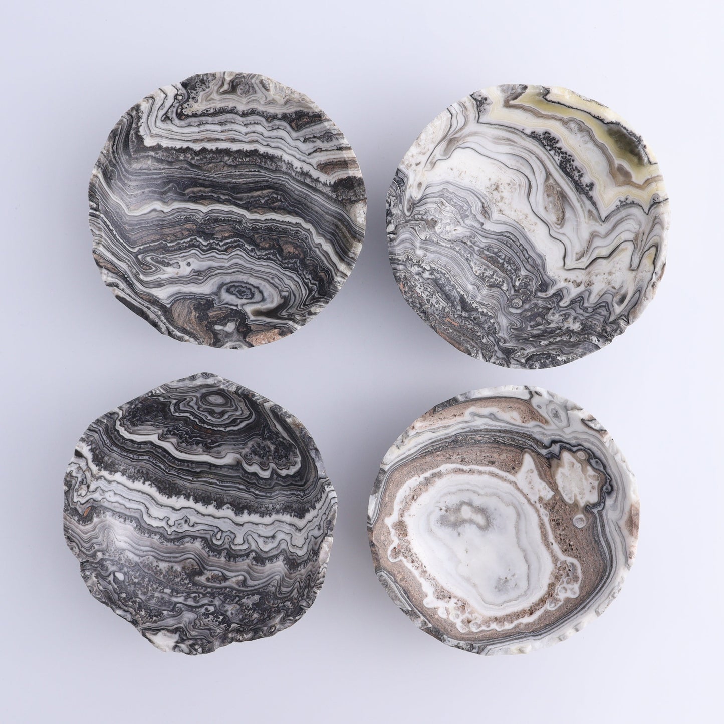 One Bowl (12 cm) Mexican Onyx/Calcite Zebra Rough - Expert Wholesale and Supplier of Wholesale Crystals & Bulk Gemstones, ["bowl","Calcite","Catalog Onyx","Decorative Dish","Mexico","onyx"]