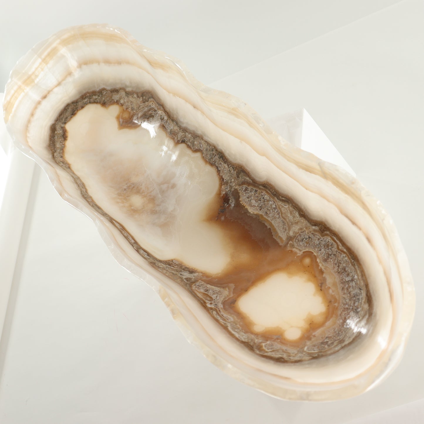 Onyx Canoe Bowl - Expert Wholesale and Supplier of Wholesale Crystals & Bulk Gemstones, ["Bowls","canoe","Mexico","onyx"]