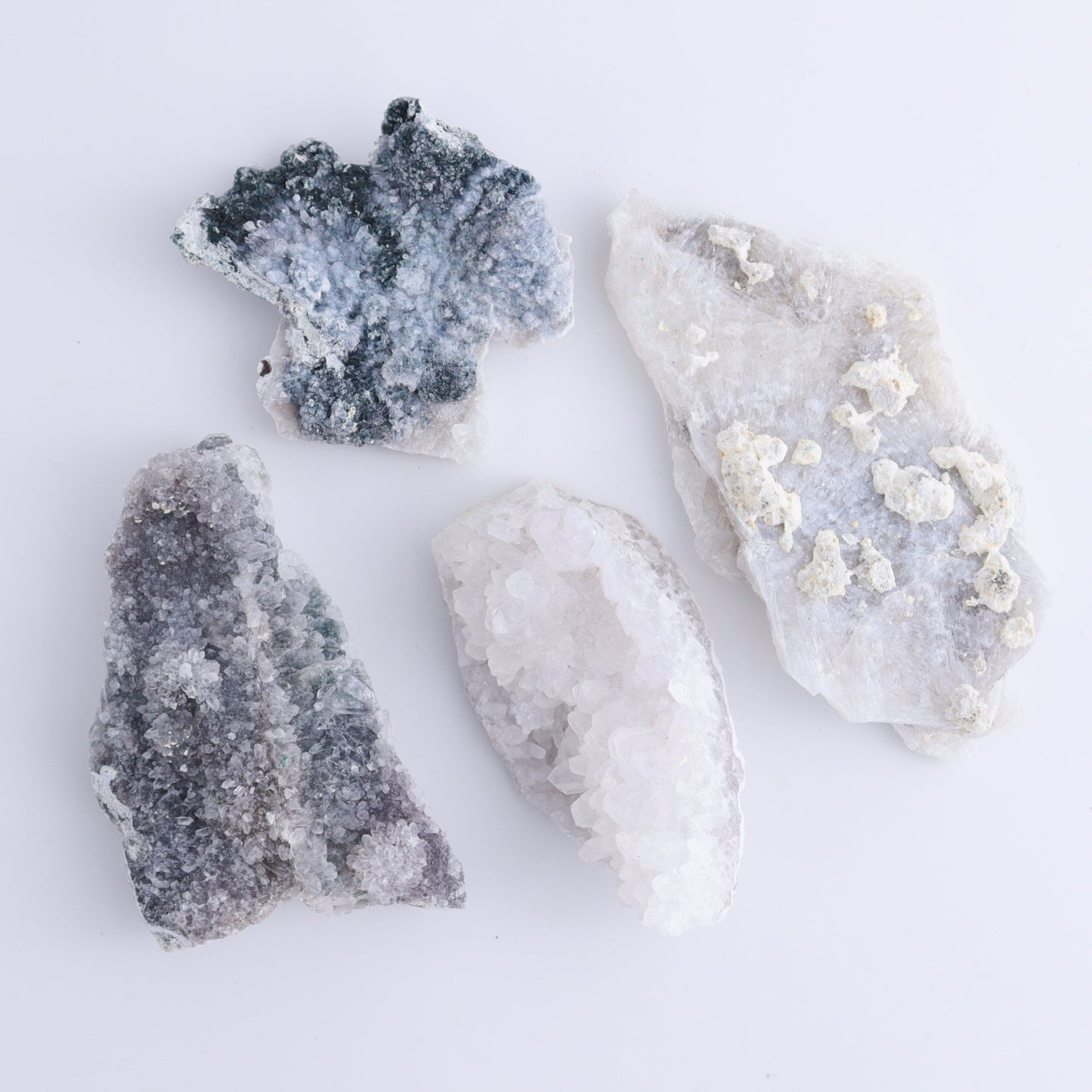 Amethyst Flower Clusters Set of 8 - Expert Wholesale and Supplier of Wholesale Crystals & Bulk Gemstones, ["Amethyst","Amethyst Flowers","close_50"]