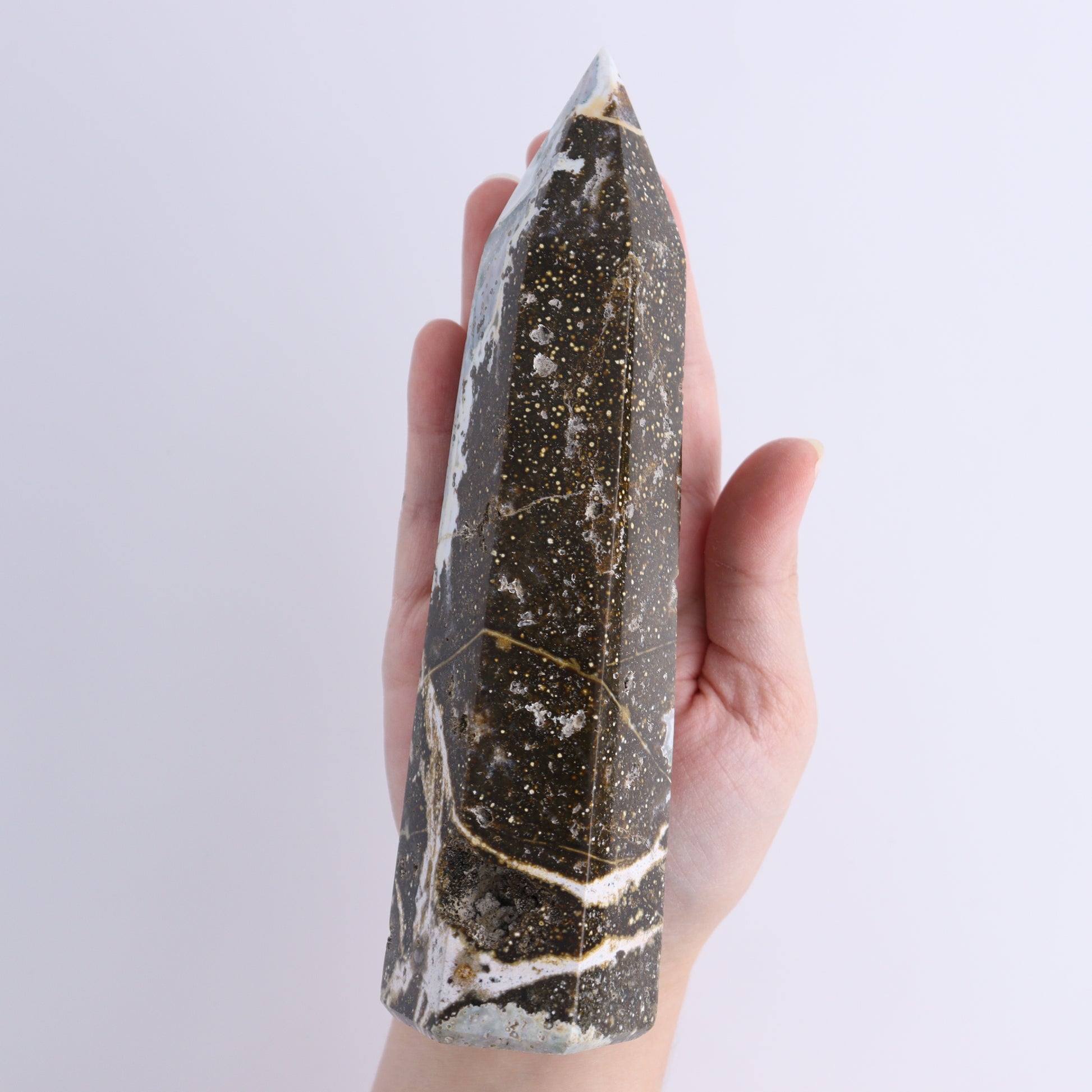 Ocean Jasper Towers Set of 4 - Expert Wholesale and Supplier of Wholesale Crystals & Bulk Gemstones, ["Freeforms","jasper","Ocean Jasper"]