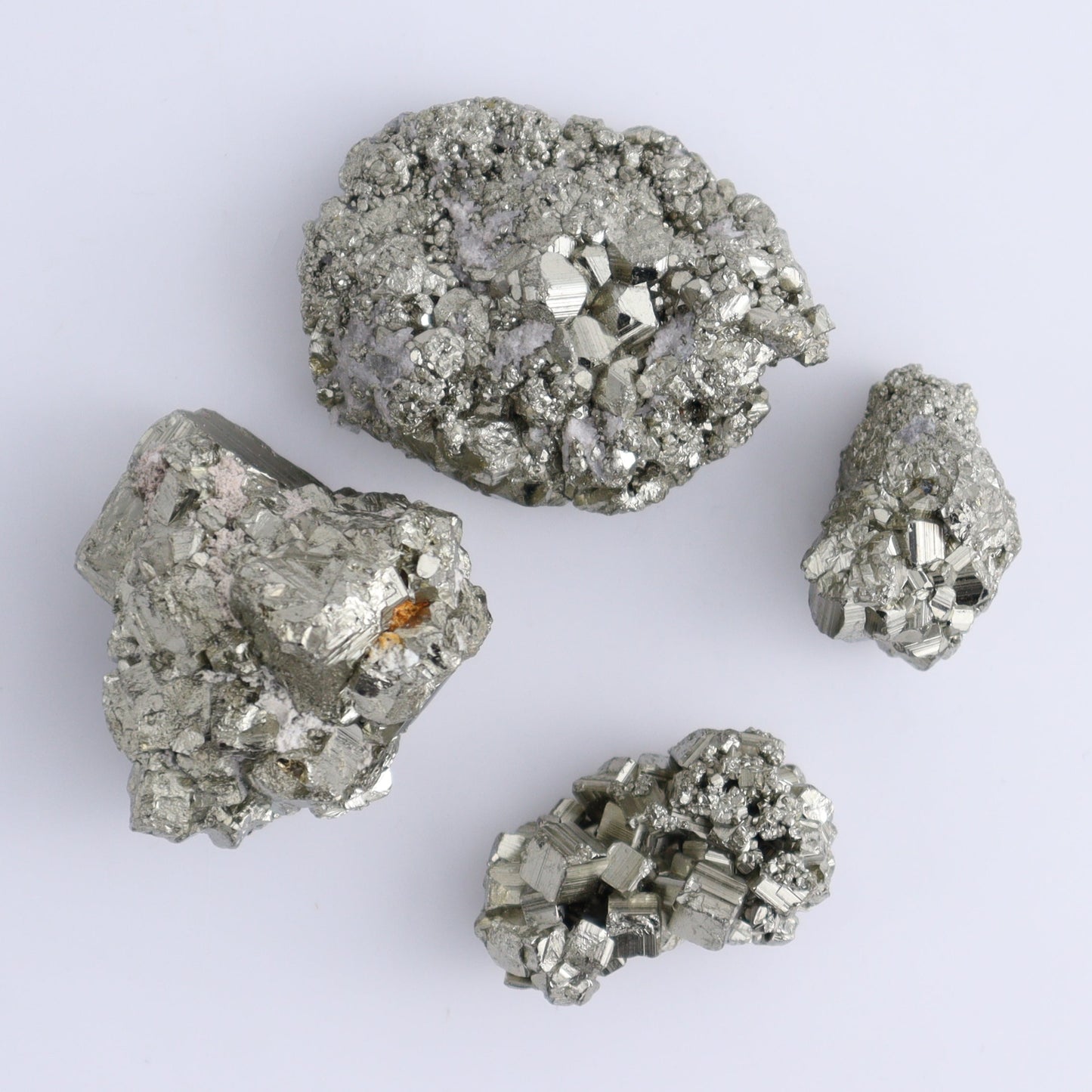 Pyrite Clusters Set of 30 - Expert Wholesale and Supplier of Wholesale Crystals & Bulk Gemstones, ["Clusters","Peru","Pyrite"]