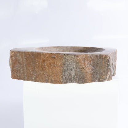 Petrified Wood Bowls Set of 2 - Expert Wholesale and Supplier of Wholesale Crystals & Bulk Gemstones, ["Bowls","Indonesia","Petrified Wood"]
