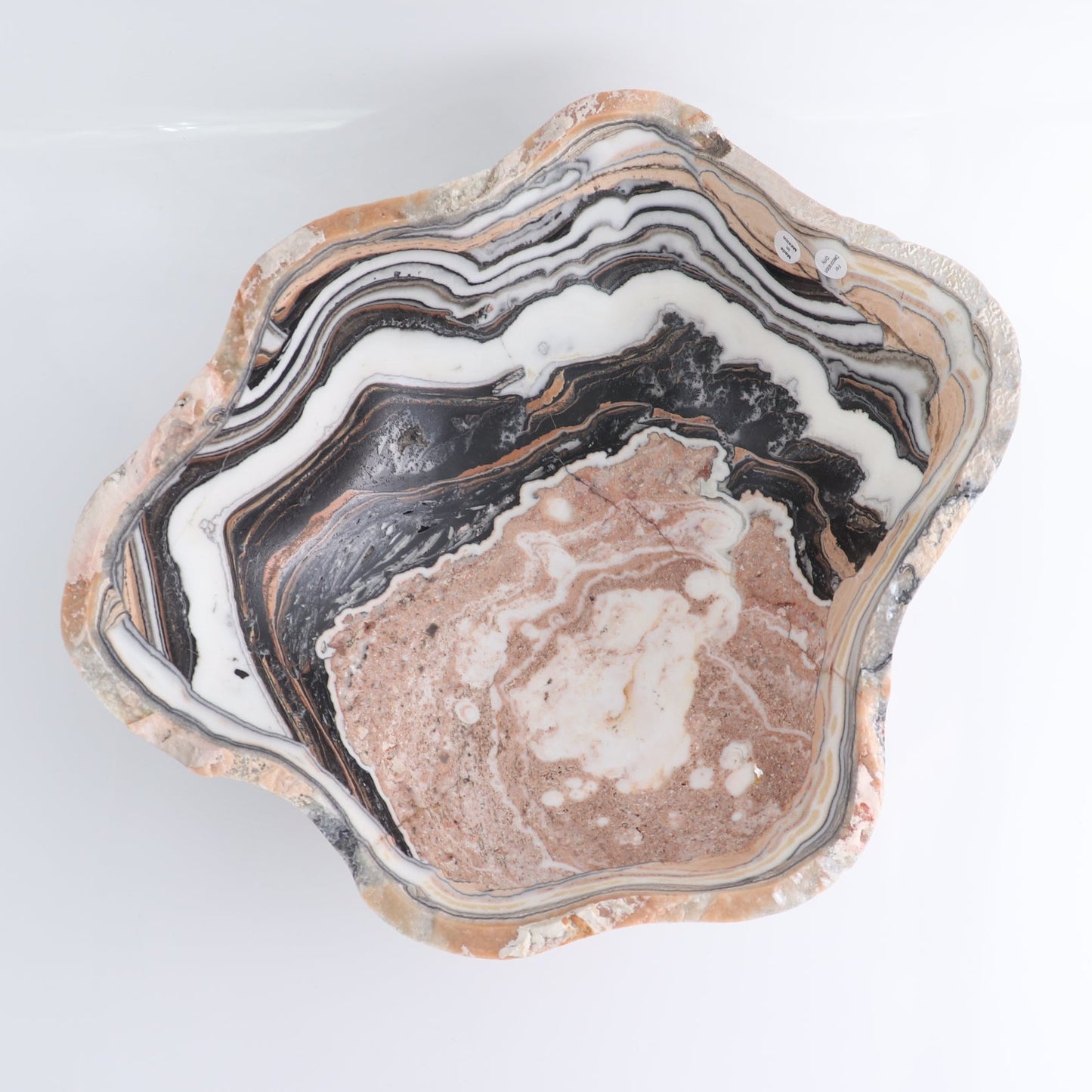 Mexican Onyx/Calcite Bowl 13"