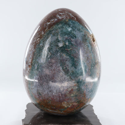 Large Ocean Jasper Egg (Stand NOT included)