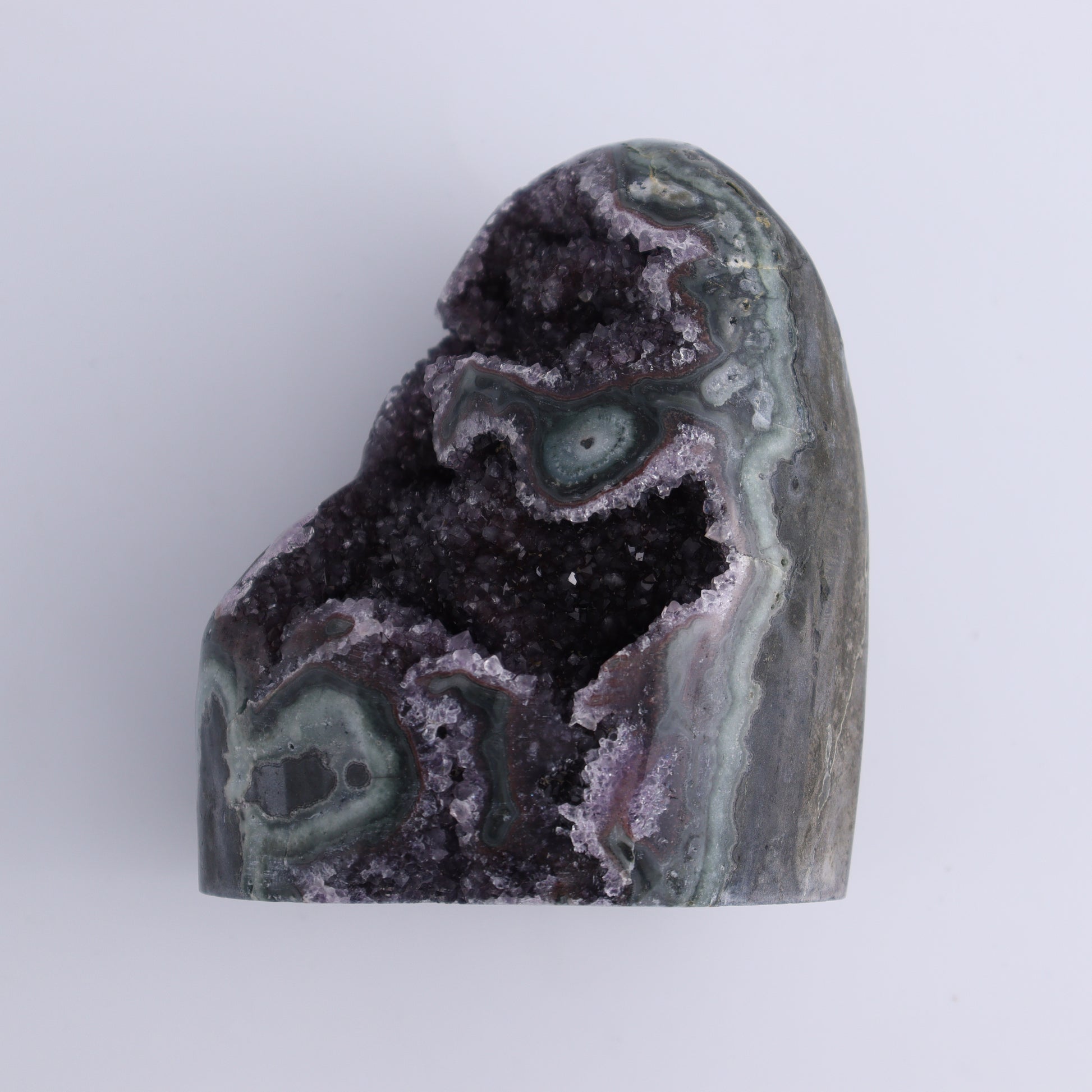 Uruguay Amethyst Set of 4 - Expert Wholesale and Supplier of Wholesale Crystals & Bulk Gemstones, ["Amethyst","Freeforms","Uruguay"]