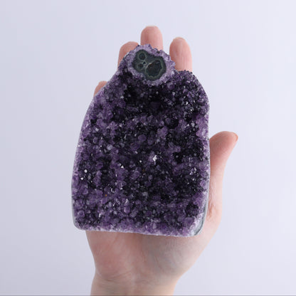 Uruguay Amethyst Cut Base Set of 3 - Expert Wholesale and Supplier of Wholesale Crystals & Bulk Gemstones, ["Amethyst","Cut Base","Uruguay"]