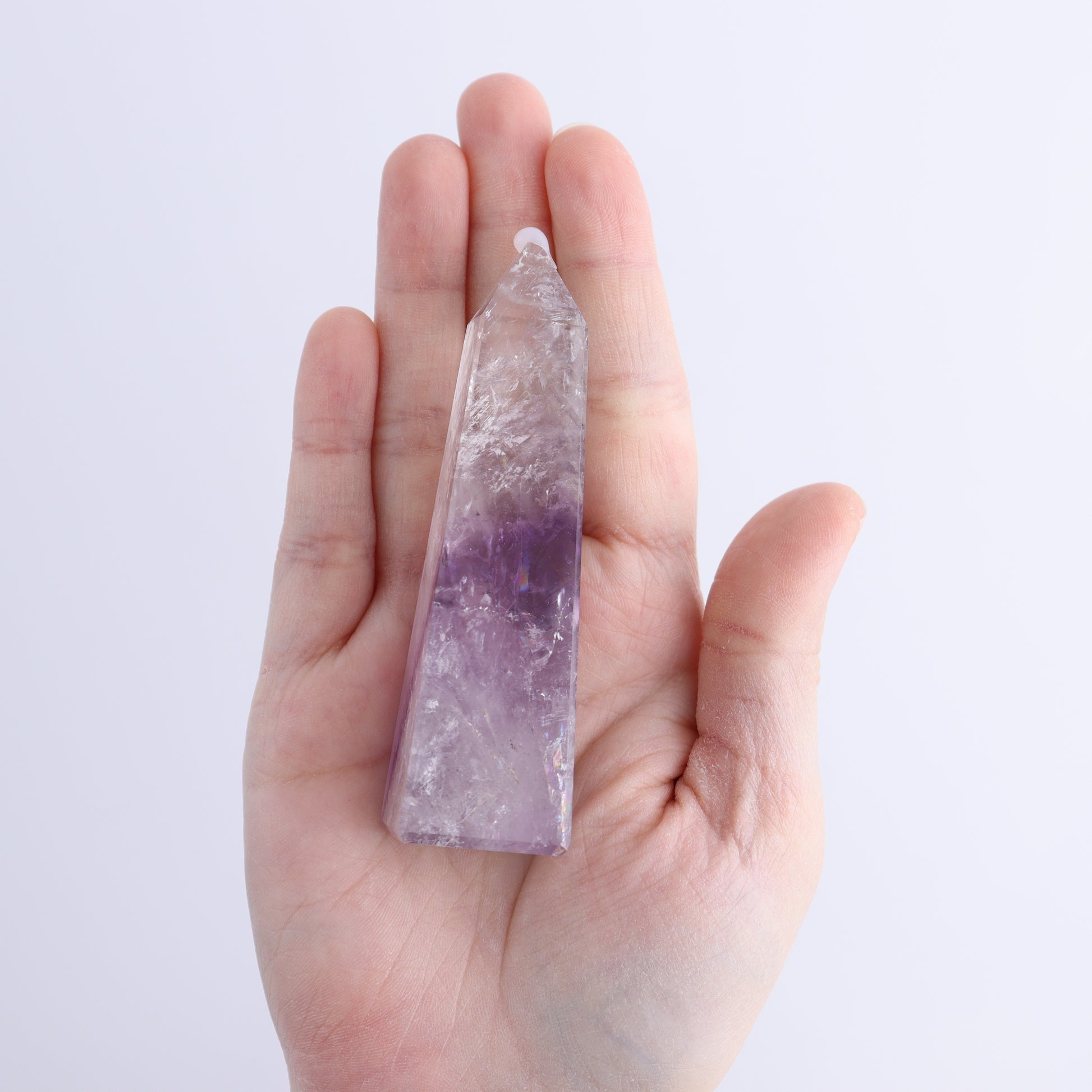 Amethyst Obelisks Set of 6 - Expert Wholesale and Supplier of Wholesale Crystals & Bulk Gemstones, ["Amethyst","Brazil","Obelisk"]