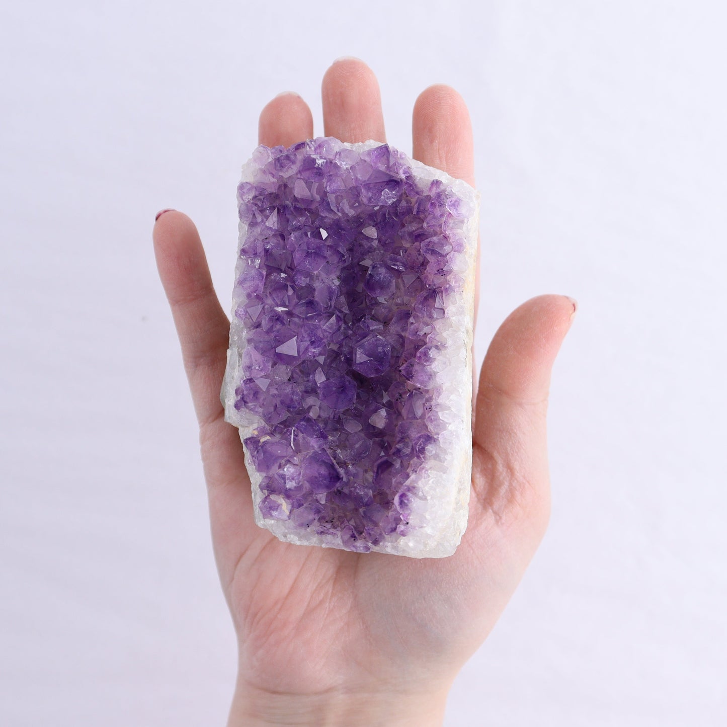 Uruguay Amethyst Cut Base Set of 8 - Expert Wholesale and Supplier of Wholesale Crystals & Bulk Gemstones, ["Amethyst","Cut Base","Uruguay"]