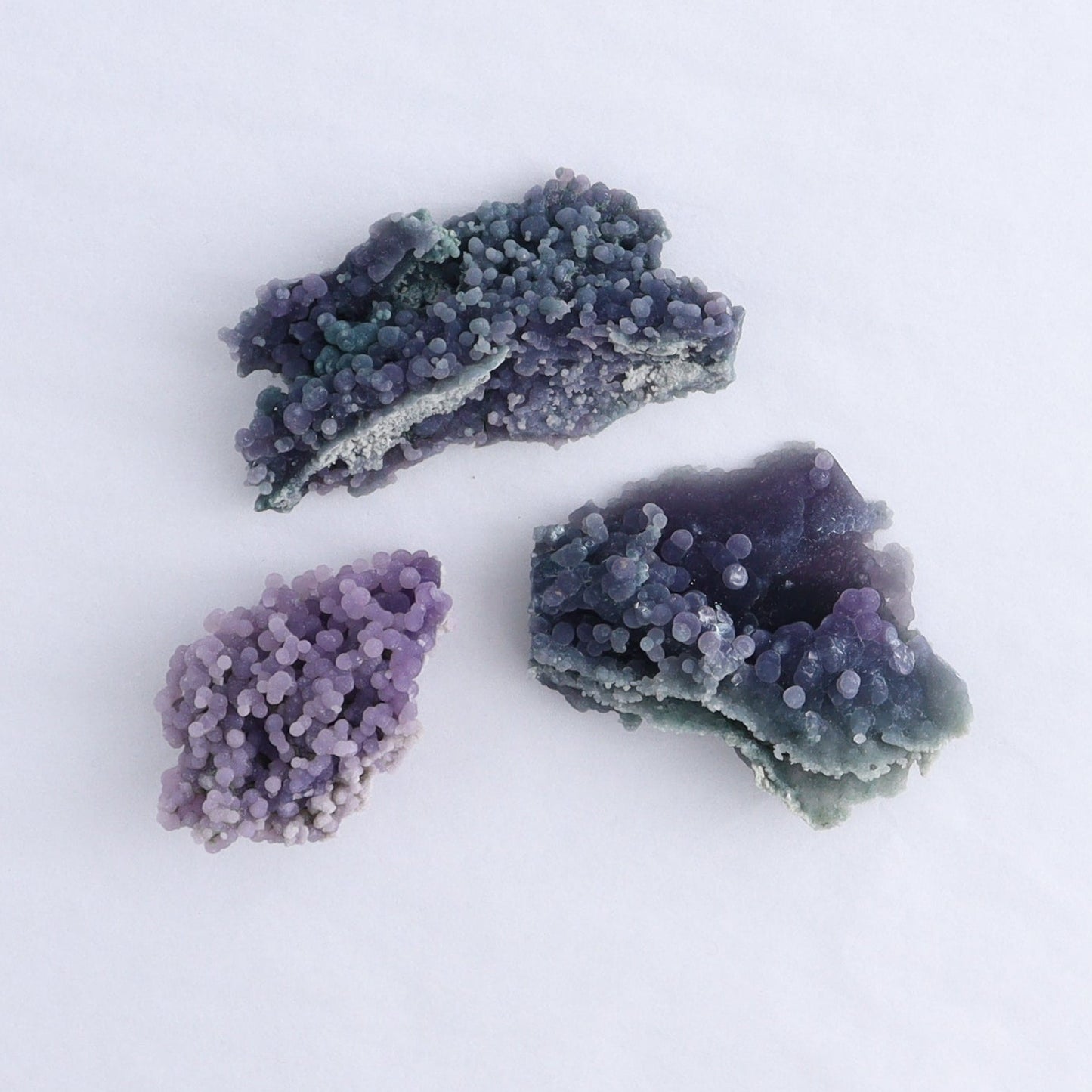 Grape Agate Cluster Set of 10 - Expert Wholesale and Supplier of Wholesale Crystals & Bulk Gemstones, ["Clusters","Grape agate","Indonesia"]
