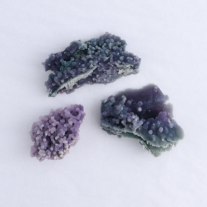 Grape Agate Cluster Set of 10 - Expert Wholesale and Supplier of Wholesale Crystals & Bulk Gemstones, ["Clusters","Grape agate","Indonesia"]