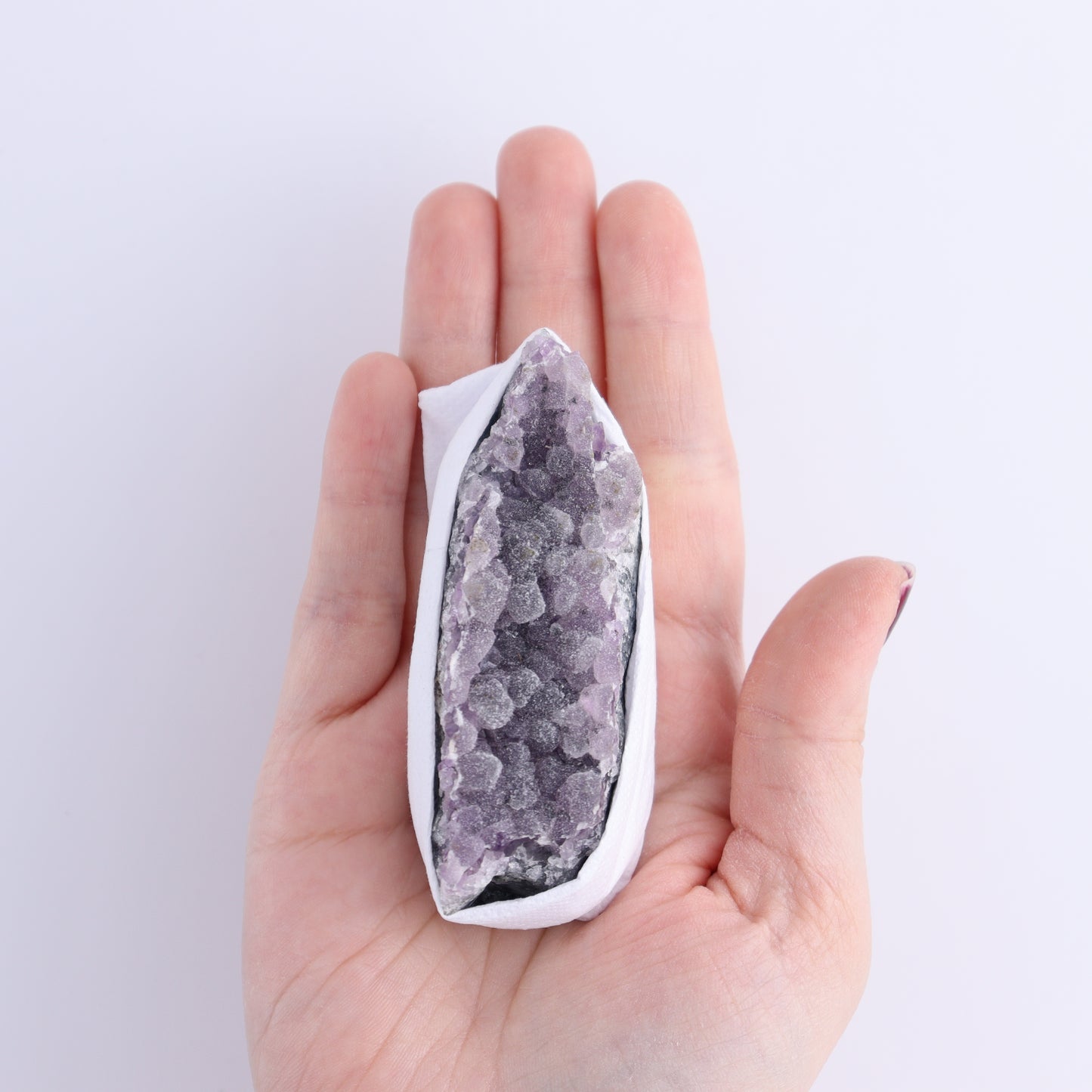 Uruguay Amethyst Clusters with Formations Flat of 13 - Expert Wholesale and Supplier of Wholesale Crystals & Bulk Gemstones, ["Amethyst","Clusters","Formations","Uruguay"]