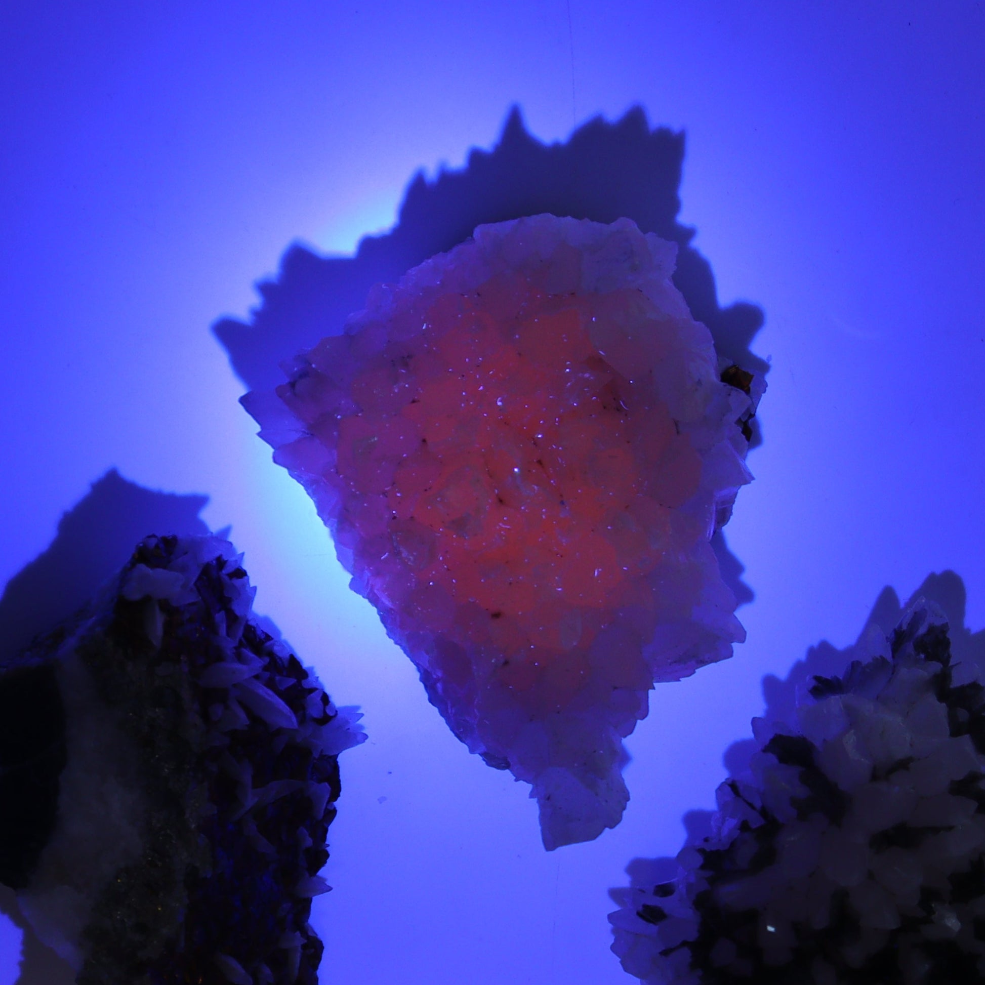 UV Reactive Calcite Flat Set of 24 - Expert Wholesale and Supplier of Wholesale Crystals & Bulk Gemstones, ["Calcite","Freeform","Freeforms","Mexico"]