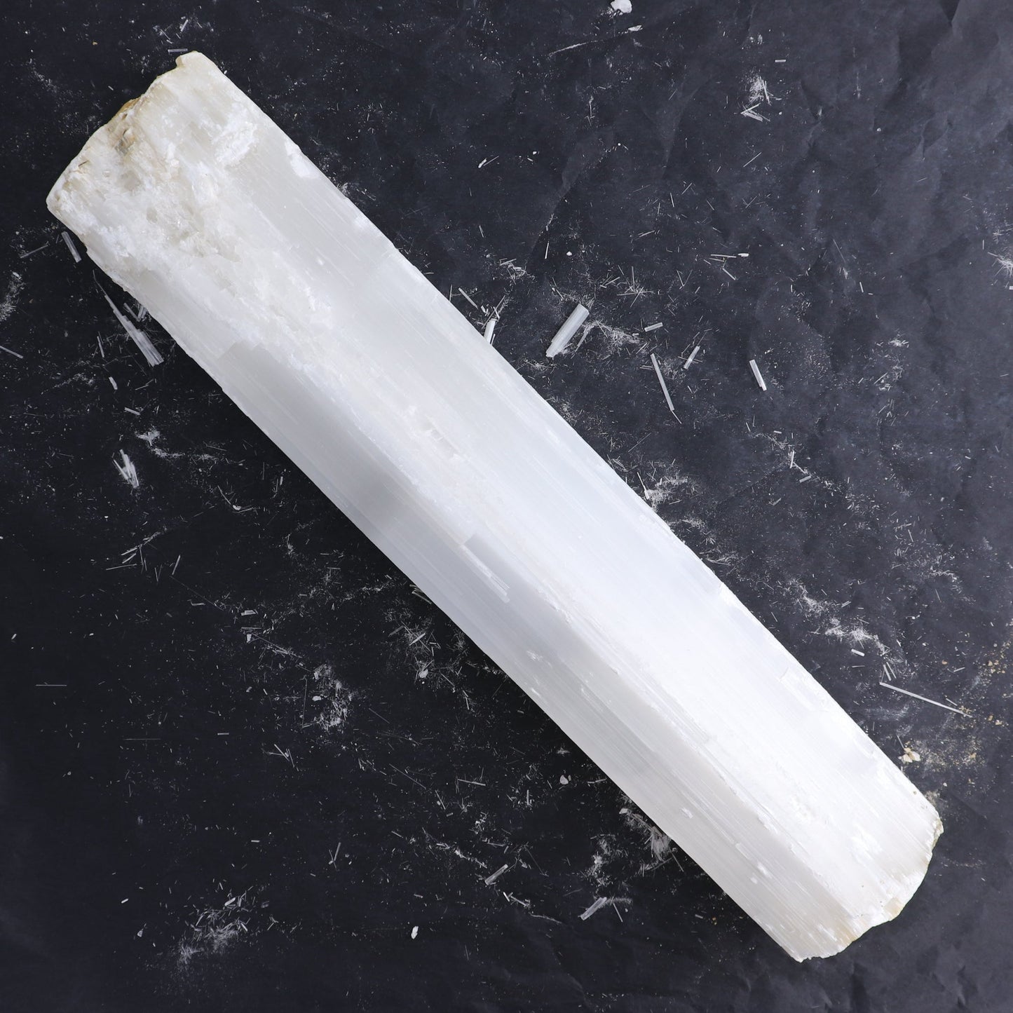 Selenite Logs Set of 2