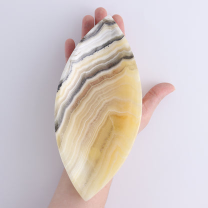 Zebra Onyx Leaf Dish Set of 5 - Expert Wholesale and Supplier of Wholesale Crystals & Bulk Gemstones, ["Decorative Dish","Mexico","onyx"]
