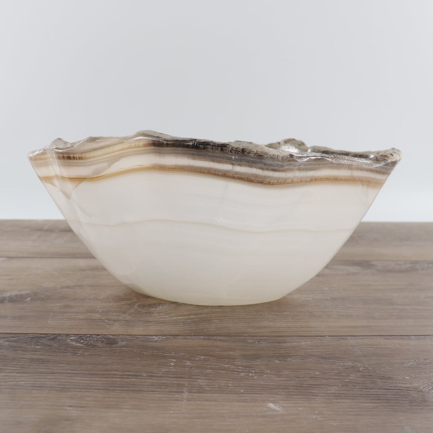 Mexican Onyx/Calcite Bowl 12"