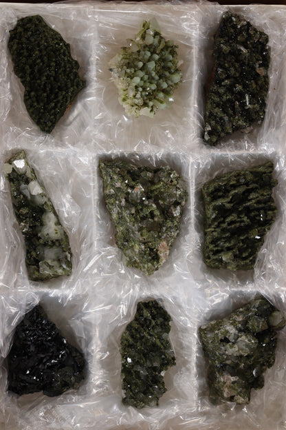 Epidote Flat - Expert Wholesale and Supplier of Wholesale Crystals & Bulk Gemstones, []
