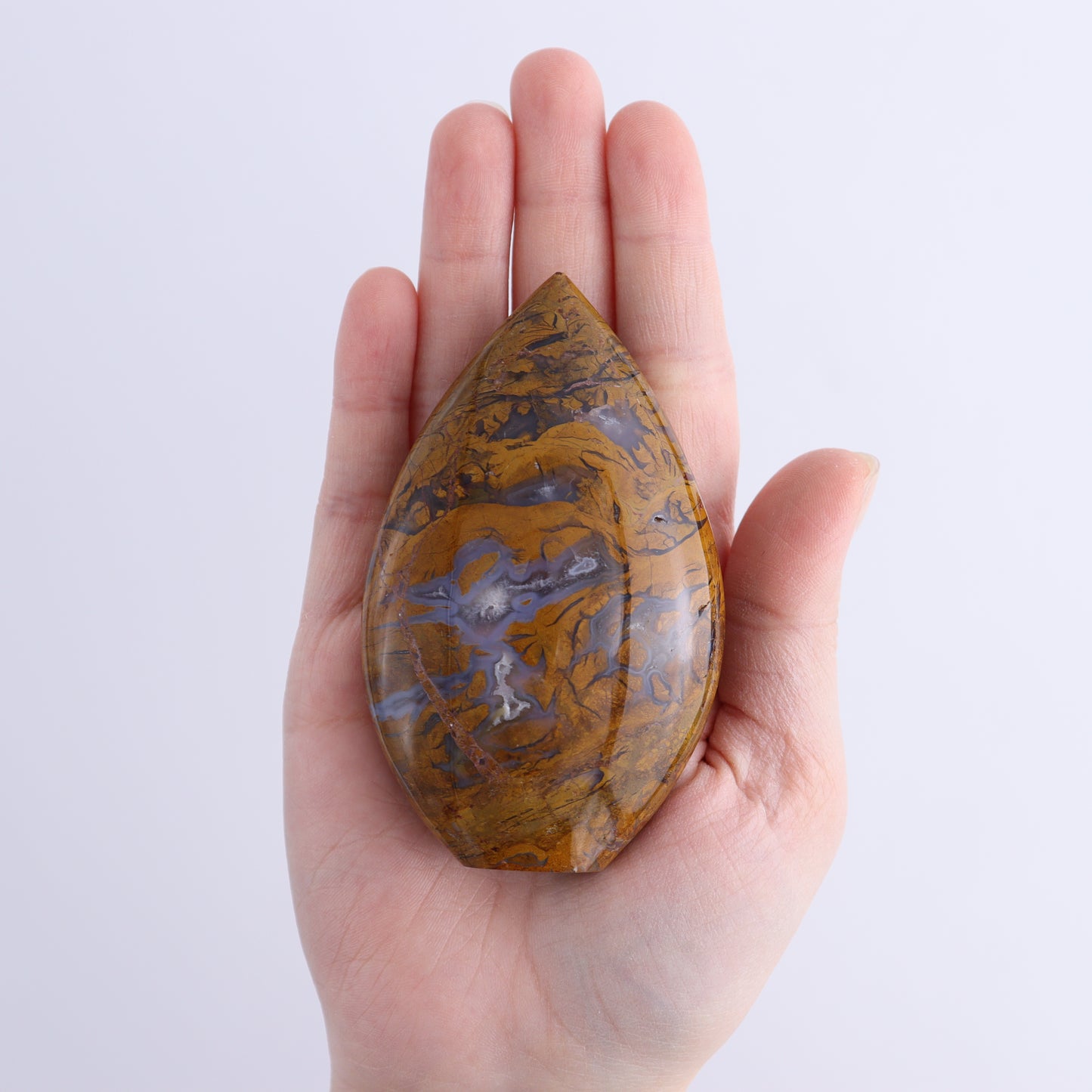 Brecciated Jasper Moons, Stars, Towers, Clouds, and Flames Set of 11