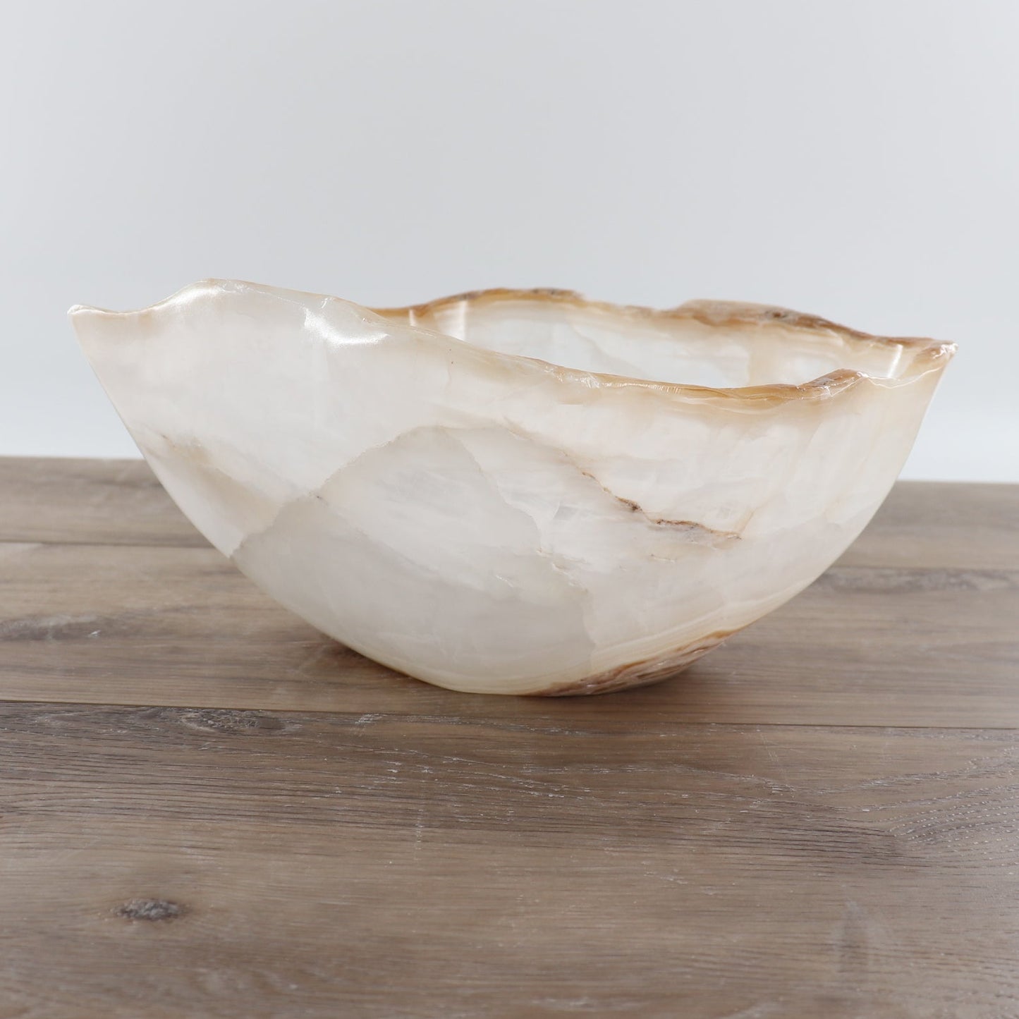 Mexican Onyx/Calcite Bowl 12"