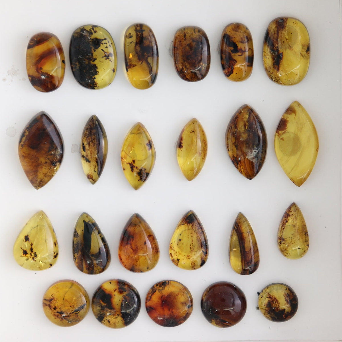 Chiapas Mexico Amber Cabs Set of 23