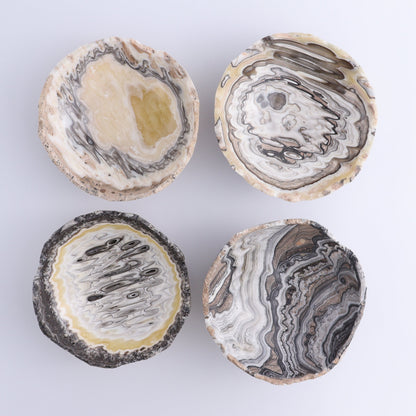 One Bowl (12 cm) Mexican Onyx/Calcite Zebra Rough - Expert Wholesale and Supplier of Wholesale Crystals & Bulk Gemstones, ["bowl","Calcite","Catalog Onyx","Decorative Dish","Mexico","onyx"]