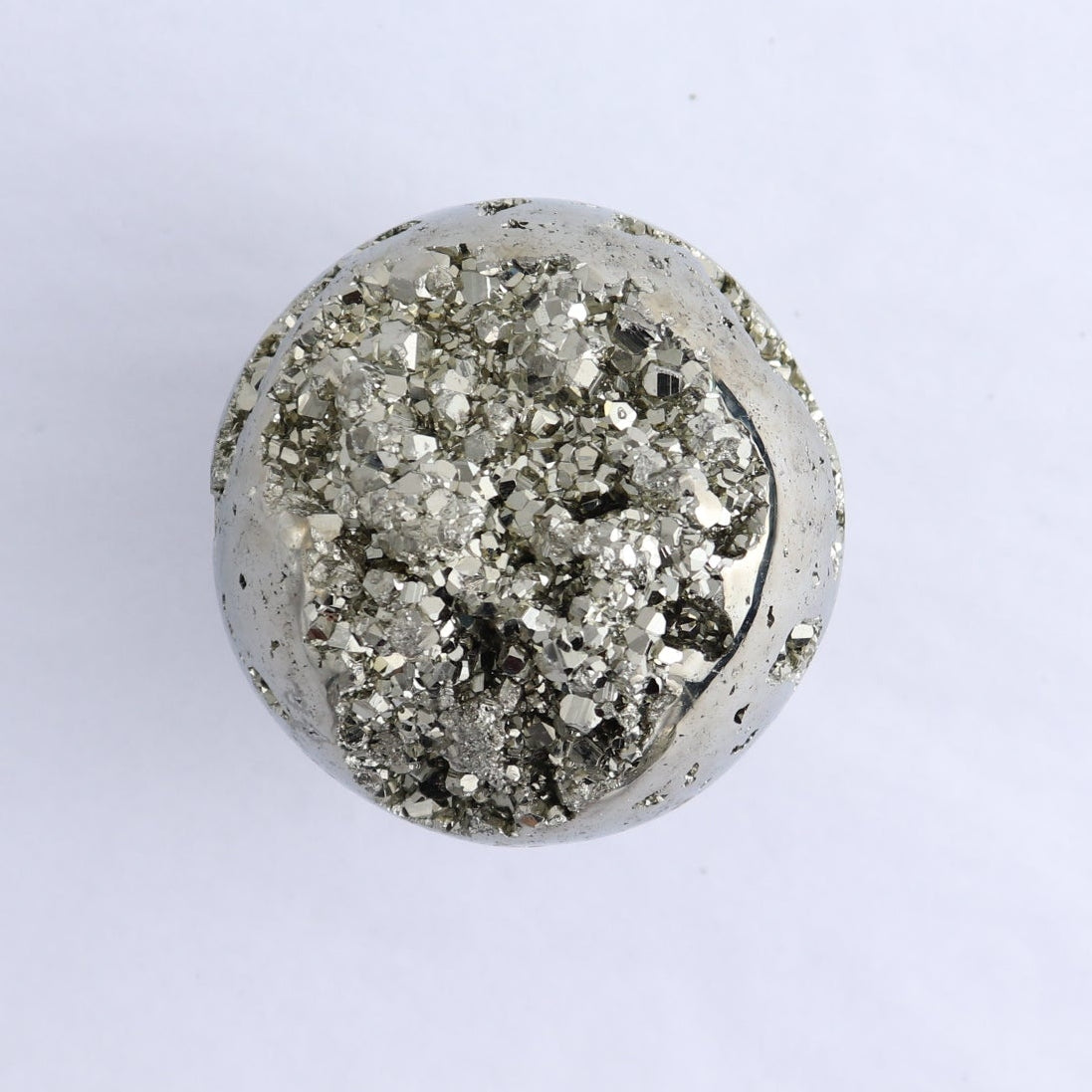 Pyrite Spheres Set of 4