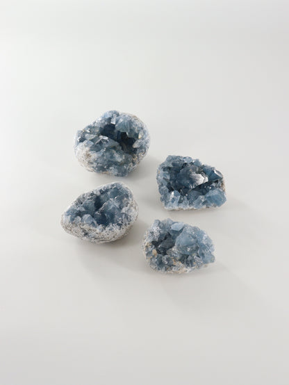 Celestite Clusters Set of 4 - Expert Wholesale and Supplier of Wholesale Crystals & Bulk Gemstones, []