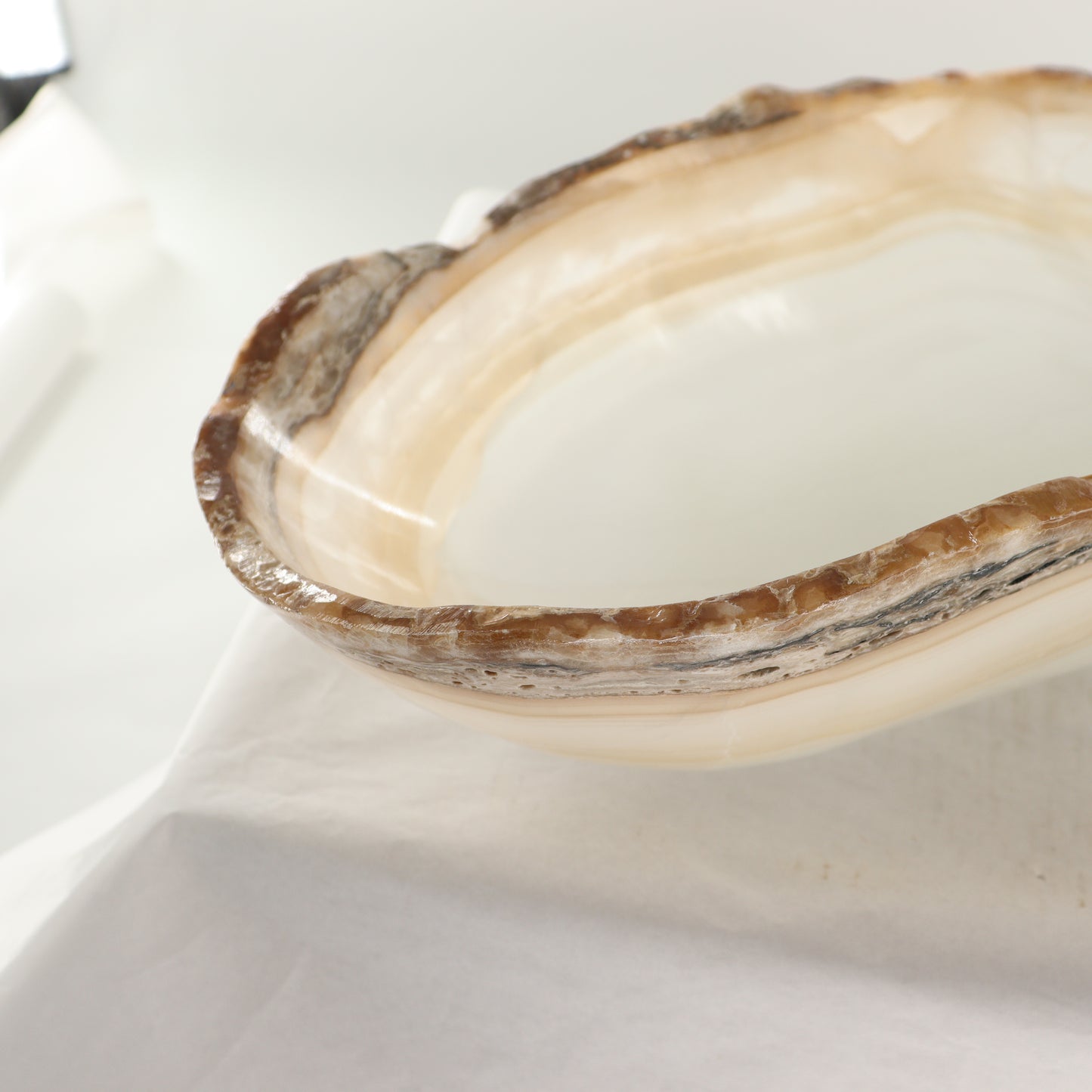 Onyx Canoe Bowl - Expert Wholesale and Supplier of Wholesale Crystals & Bulk Gemstones, ["Bowls","canoe","Mexico","onyx"]