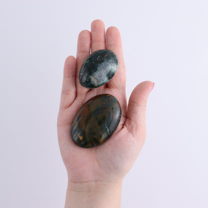 Ocean Jasper Palm Stones 1kg Set - Expert Wholesale and Supplier of Wholesale Crystals & Bulk Gemstones, ["Ocean Jasper","Palm Stones"]