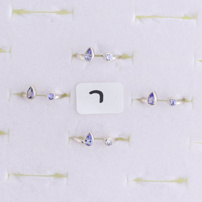 One Tanzinite Ring - Expert Wholesale and Supplier of Wholesale Crystals & Bulk Gemstones, ["India","Ring","sterling silver","Tanzinite"]