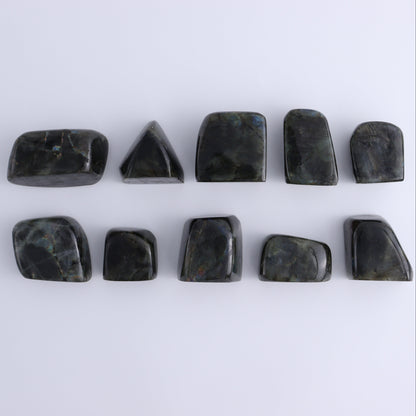 Labradorite Freeform Set of 10 - Expert Wholesale and Supplier of Wholesale Crystals & Bulk Gemstones, ["Freeforms","Labradorite","Madagascar"]
