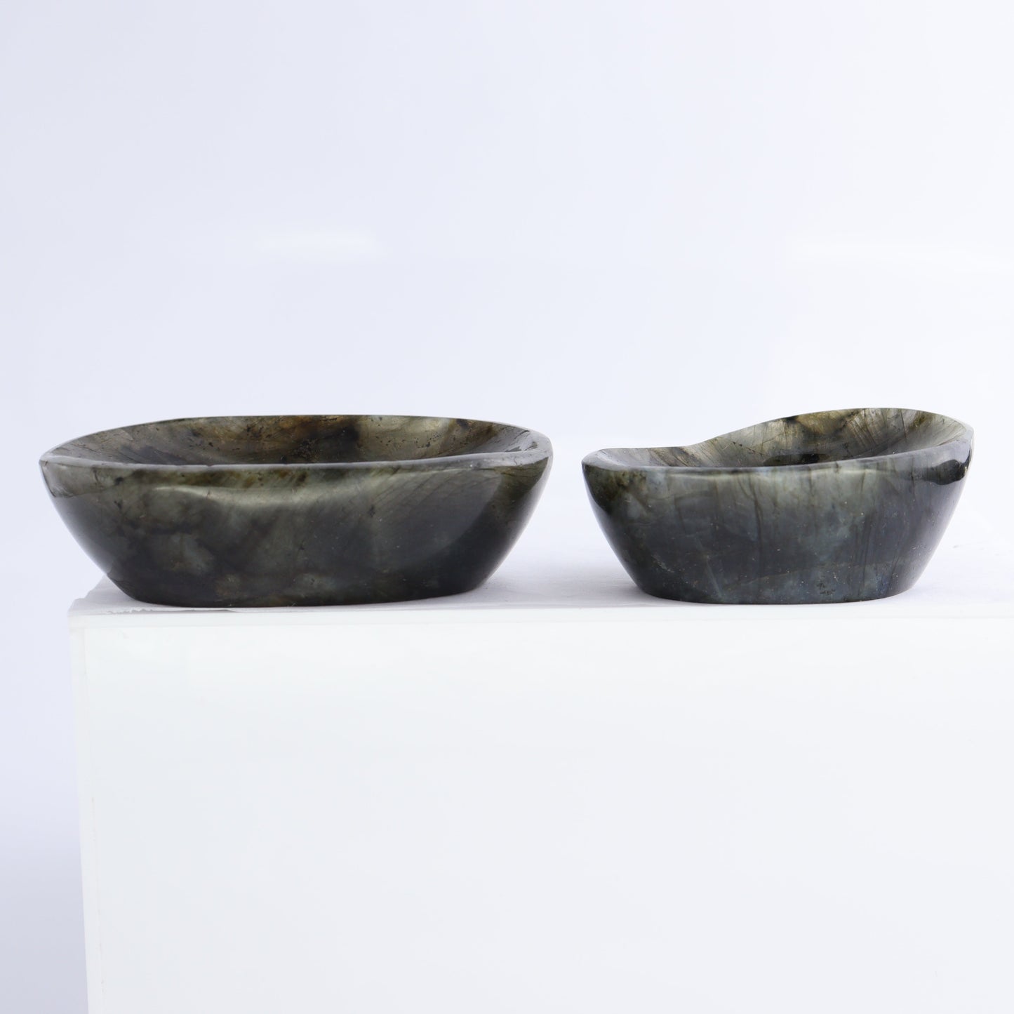 Labradorite Bowls Set of 10 - Expert Wholesale and Supplier of Wholesale Crystals & Bulk Gemstones, ["Bowls","Labradorite","Madagascar"]