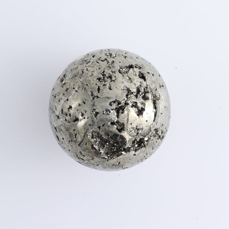 Pyrite Spheres Set of 4