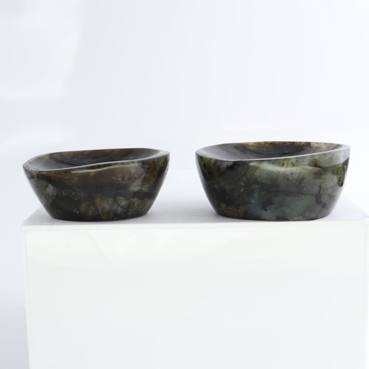 Labradorite Bowls Set of 10