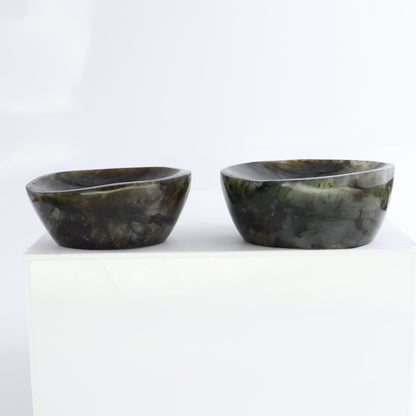 Labradorite Bowls Set of 10