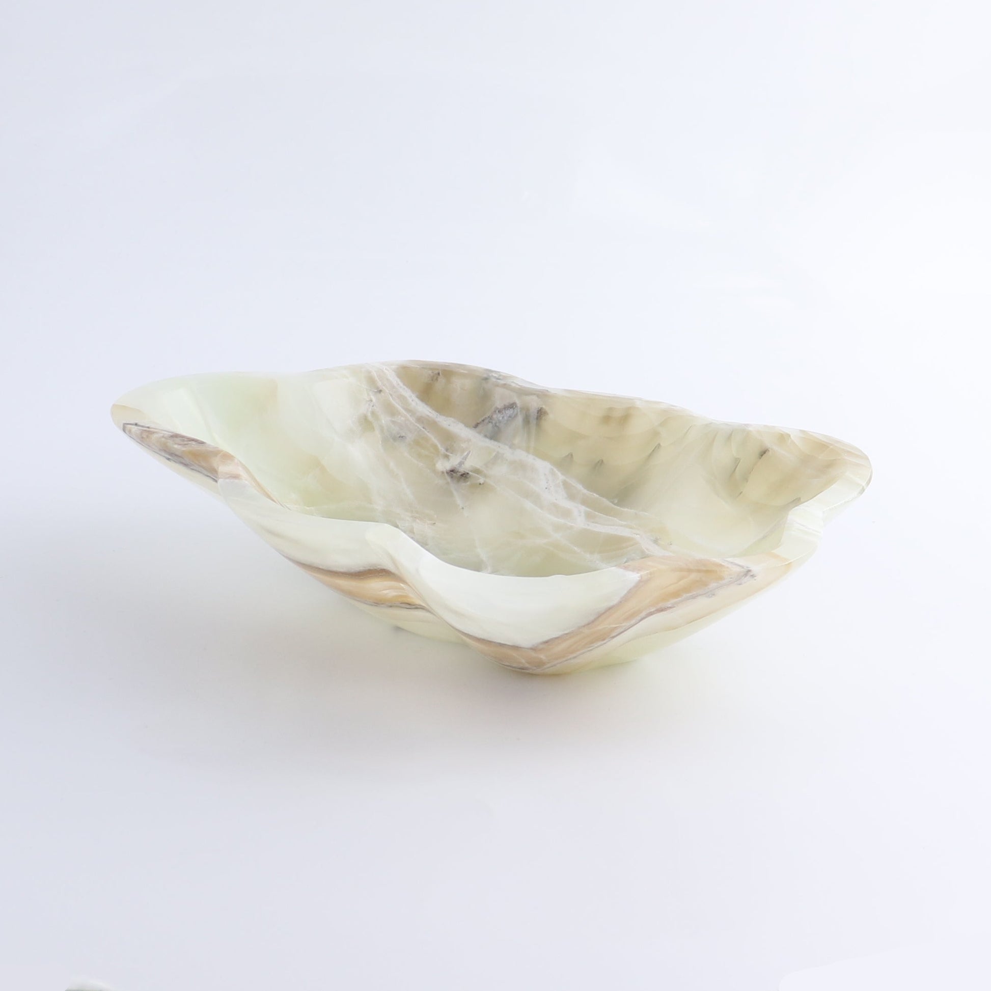 One Bowl Mexican Onyx/Calcite Green - Expert Wholesale and Supplier of Wholesale Crystals & Bulk Gemstones, ["bowl","Calcite","Catalog Onyx","Decorative Dish","Mexico","onyx"]