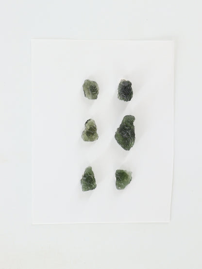 Rough Moldavite Set of 6 - Expert Wholesale and Supplier of Wholesale Crystals & Bulk Gemstones, []