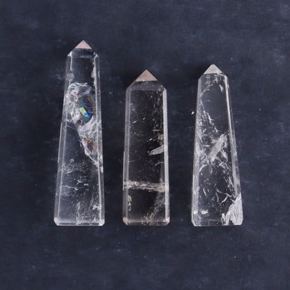 Quartz Towers Set of 14 - Expert Wholesale and Supplier of Wholesale Crystals & Bulk Gemstones, ["Brazil","Clear Quartz","Points","Quartz","Towers"]