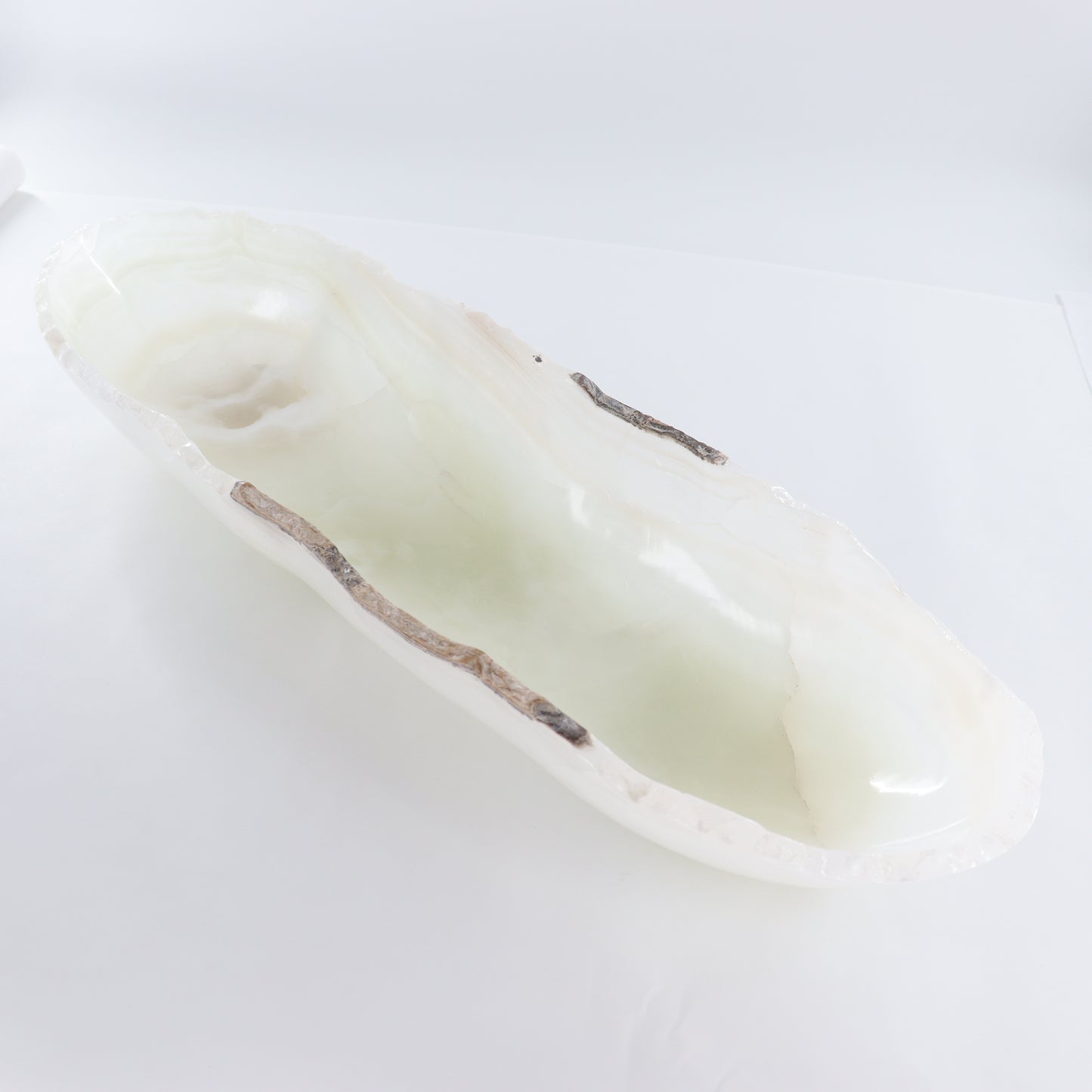 Onyx Canoe Bowl - Expert Wholesale and Supplier of Wholesale Crystals & Bulk Gemstones, ["Bowls","canoe","Mexico","onyx"]